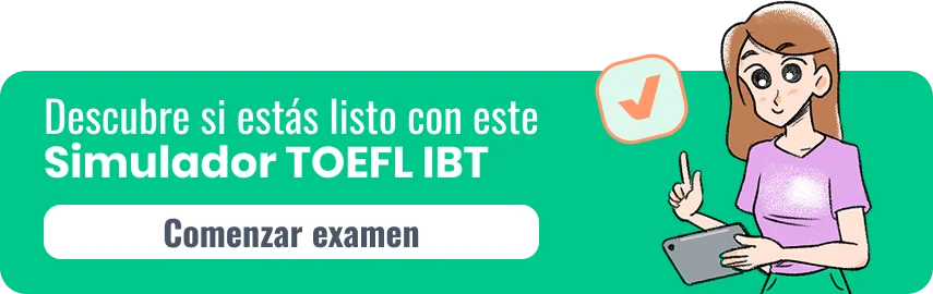 Simulador nuevo TOEFL IBT
